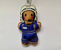 Air Ambulance Gingerbread Man Decoration