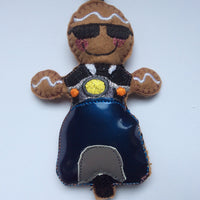 Mods Gingerbread man ornament