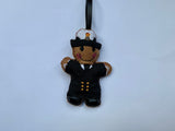 Woman Navy Dress Uniform Gingerbread Man