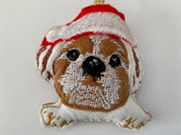 Shih tzu Christmas decoration