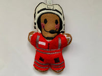 Air Ambulance Gingerbread Man Decoration