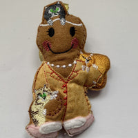 Cat Lady Gingerbread Man