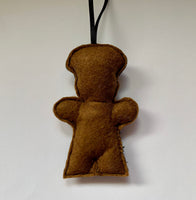 London Metropolitan Police Officer Gingerbread Man Decoration