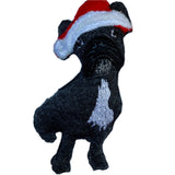 French Bulldog Christmas Decoration.