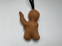 Guitarist Gingerbread Man Christmas decoration