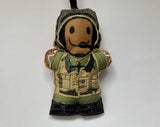 Navy Pilot Gingerbread Man Decoration