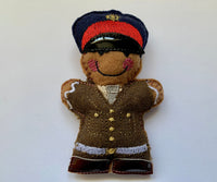 Soldier gingerbread  man