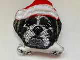 Shih Tzu (Black) Christmas Tree Decoration.