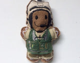 Army Airman Gingerbread Man Decoration