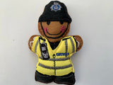 BTP Police Officer In Helmet Tree Ornament