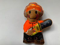 Tree Surgeon In Safety Workwear Gingerbread Man Decoration