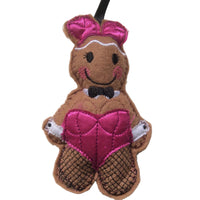 Bunny Girl Gingerbread Decoration