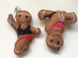 Pole Dancer Gingerbread Man Decoration