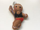 Pole Dancer Gingerbread Man Decoration