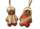 Traditional Indian Dress Gingerbread Man Decoration