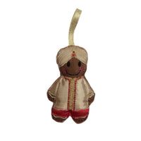 Traditional Indian Dress Gingerbread Man Decoration