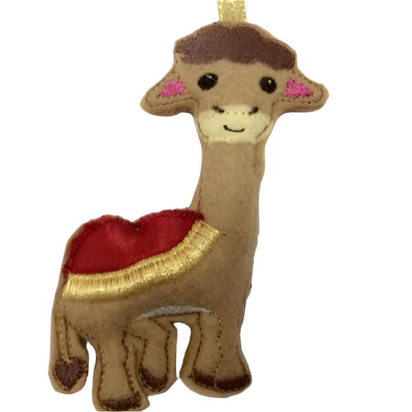 Camel Christmas Ornament