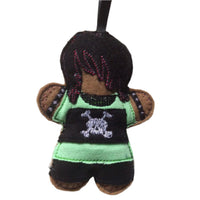 Goth Boy Gingerbread Man Decoration