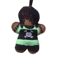 Goth Boy Gingerbread Man Decoration