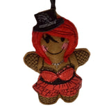 Goth Girl Gingerbread Decoration