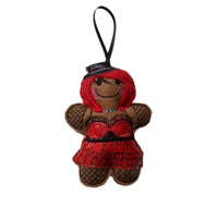 Goth Girl Gingerbread Decoration