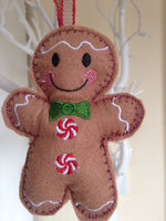 Gingerbread Boy Decoration