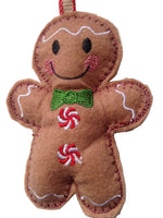 Gingerbread Boy Decoration
