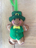 Leprechaun Gingerbread Man Decoration
