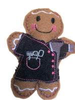 Hairdresser Gingerbread Decoration