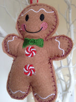 Gingerbread Boy Decoration