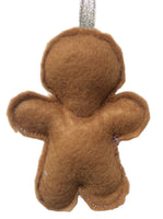 Beautician White And Pink Uniform Gingerbread Man Decoration