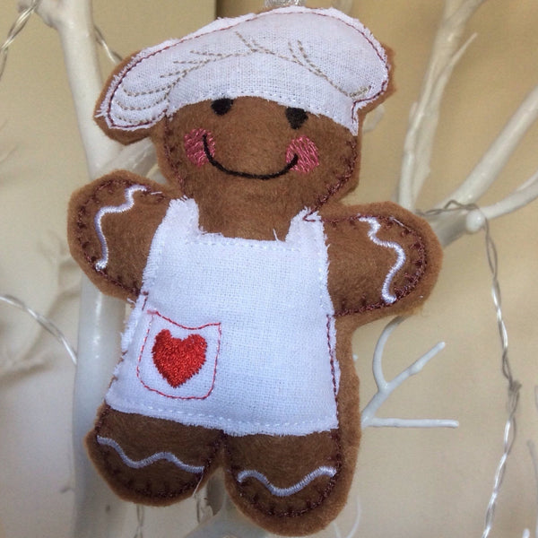 Cook Gingerbread Man Decoration