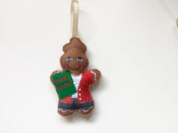 Librarian Gingerbread Man Decoration