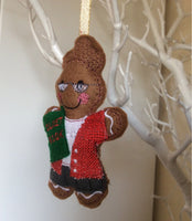 Librarian Gingerbread Man Decoration