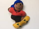 Skateboarder Gingerbread Man Decoration