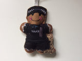 Police Dog Handler Gingerbread Man Decoration