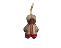 Traditional Indian Dress Gingerbread Man Decoration