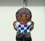 Jockey Gingerbread Man Decoration