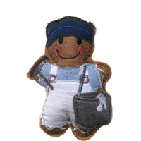 Window Cleaner Gingerbread Man Decoration