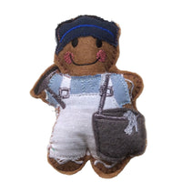 Window Cleaner Gingerbread Man Decoration