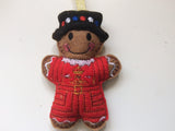 Beefeater Soldier Gingerbread Man Decoration