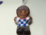 Jockey Gingerbread Man Decoration