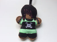 Goth Boy Gingerbread Man Decoration