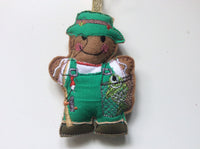 Fishing Gingerbread Decoration