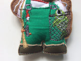 Fishing Gingerbread Decoration