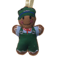 Train Driver Gingerbread Man Decoration