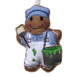 Painter And Decorator Gingerbread Man Decoration