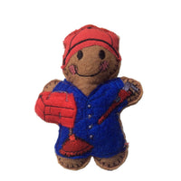 Plumber Gingerbread Man Decoration