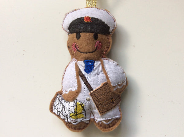 Milkman Gingerbread Man Decoration