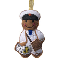 Milkman Gingerbread Man Decoration